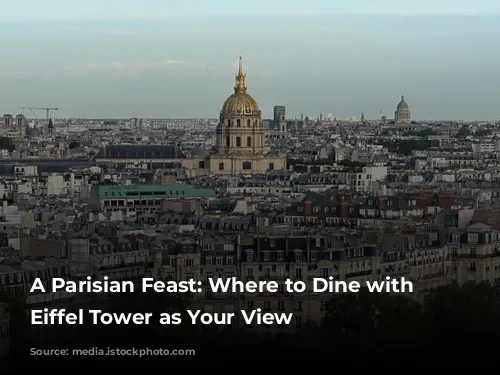 A Parisian Feast: Where to Dine with the Eiffel Tower as Your View