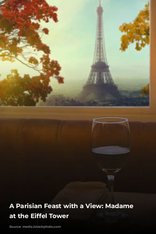 A Parisian Feast with a View: Madame Brasserie at the Eiffel Tower