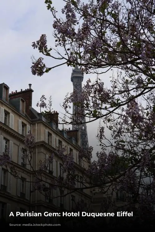 A Parisian Gem: Hotel Duquesne Eiffel