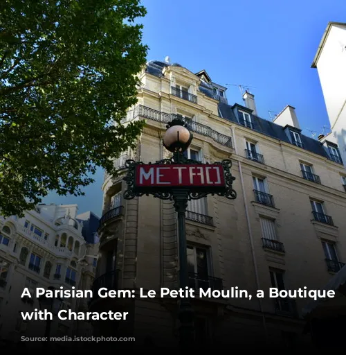 A Parisian Gem: Le Petit Moulin, a Boutique Hotel with Character