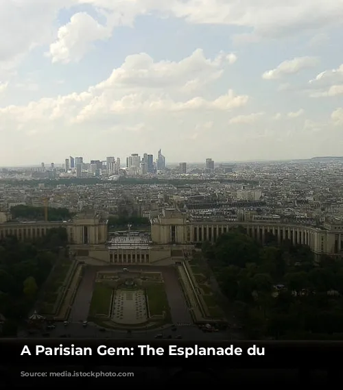 A Parisian Gem: The Esplanade du Trocadero