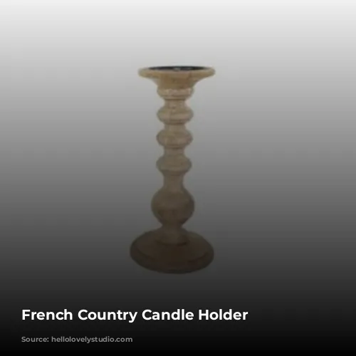 French Country Candle Holder