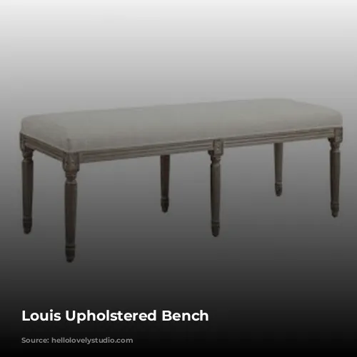 Louis Upholstered Bench