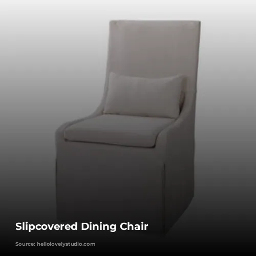 Slipcovered Dining Chair