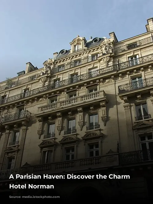 A Parisian Haven: Discover the Charm of Hotel Norman