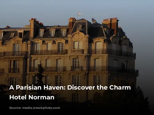 A Parisian Haven: Discover the Charm of Hotel Norman