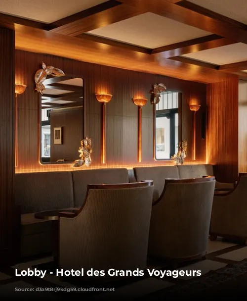 Lobby - Hotel des Grands Voyageurs