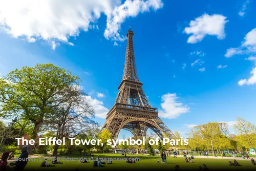 The Eiffel Tower, symbol of Paris