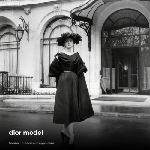 dior model