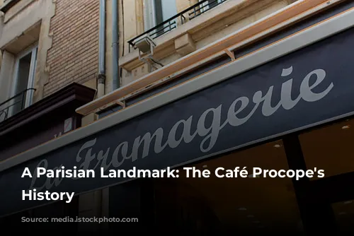 A Parisian Landmark: The Café Procope's Rich History