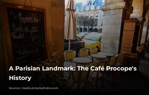 A Parisian Landmark: The Café Procope's Rich History