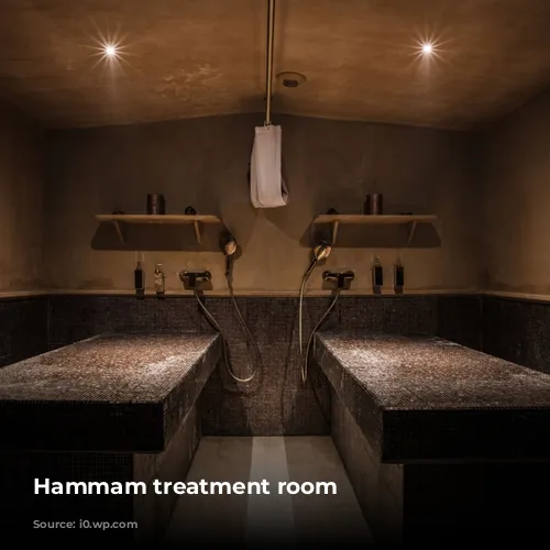 Hammam treatment room