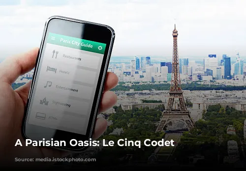 A Parisian Oasis: Le Cinq Codet