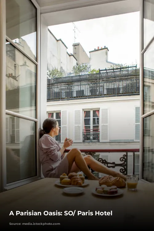 A Parisian Oasis: SO/ Paris Hotel