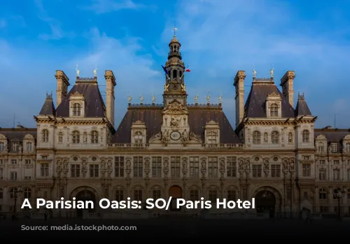 A Parisian Oasis: SO/ Paris Hotel