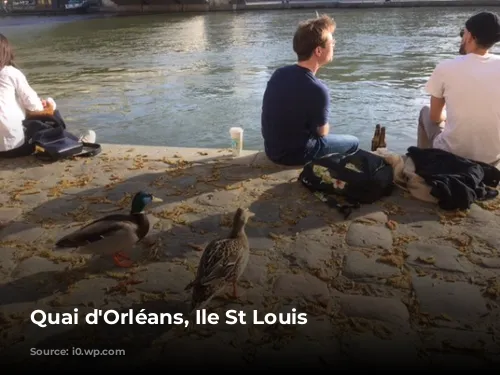 Quai d'Orléans, Ile St Louis