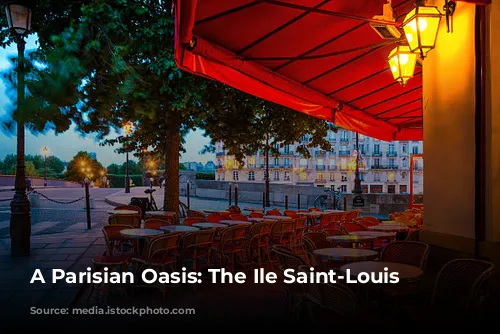 A Parisian Oasis: The Ile Saint-Louis