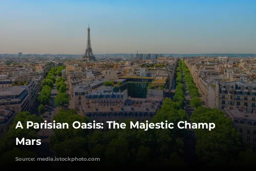 A Parisian Oasis: The Majestic Champ de Mars