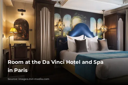 Room at the Da Vinci Hotel and Spa resorts in Paris