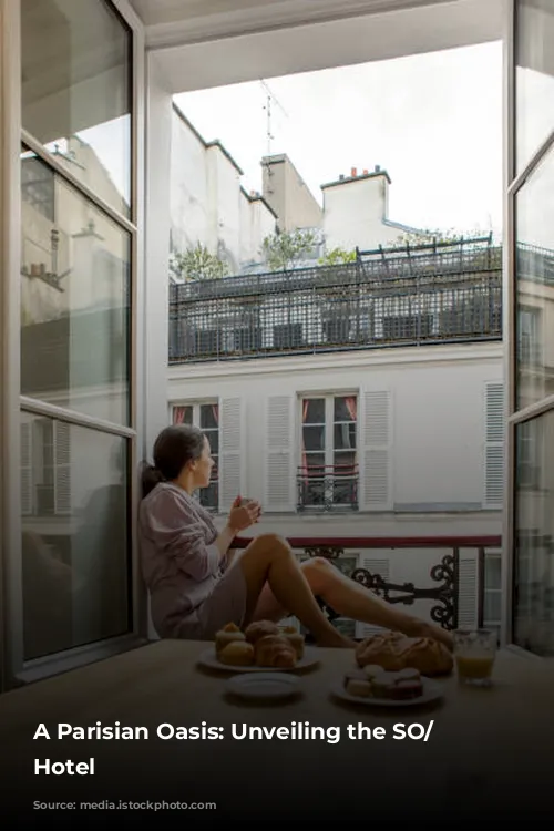 A Parisian Oasis: Unveiling the SO/ Paris Hotel