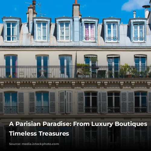 A Parisian Paradise: From Luxury Boutiques to Timeless Treasures