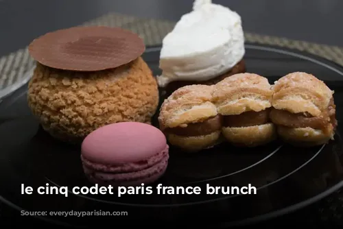 le cinq codet paris france brunch