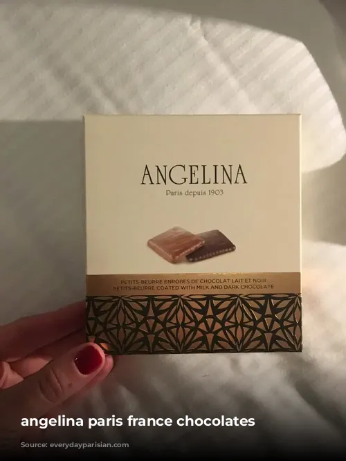 angelina paris france chocolates