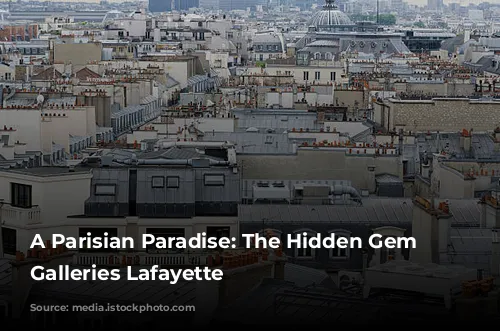 A Parisian Paradise: The Hidden Gem of Galleries Lafayette