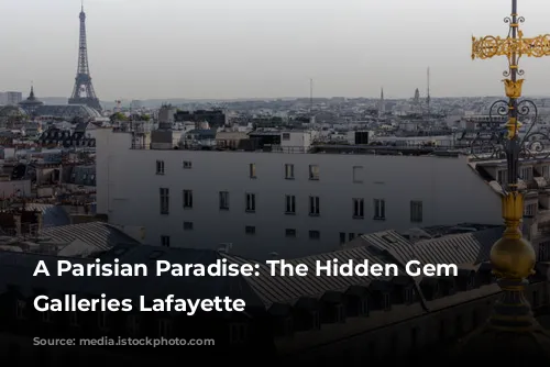 A Parisian Paradise: The Hidden Gem of Galleries Lafayette