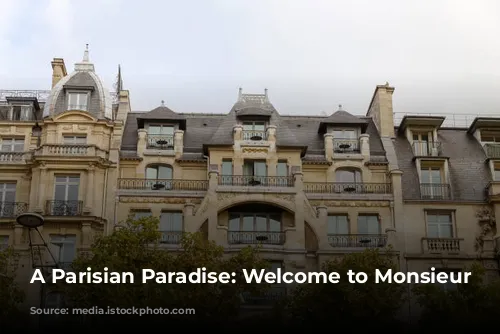 A Parisian Paradise: Welcome to Monsieur George