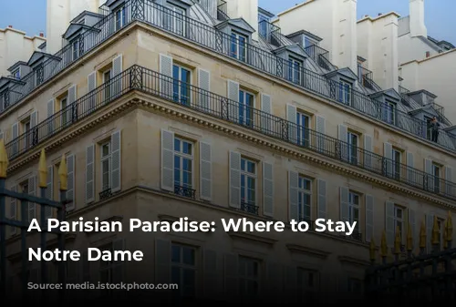 A Parisian Paradise: Where to Stay Near Notre Dame