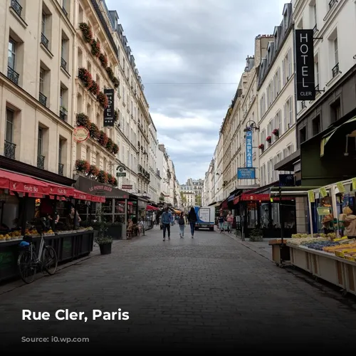 Rue Cler, Paris