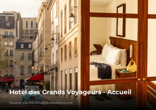 Hotel des Grands Voyageurs - Accueil