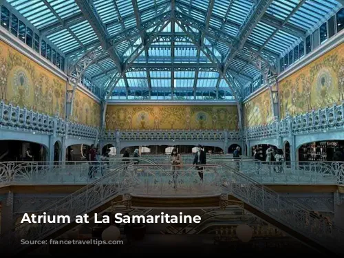 Atrium at La Samaritaine