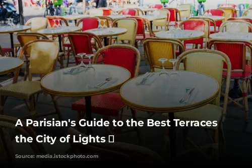 A Parisian's Guide to the Best Terraces in the City of Lights ✨