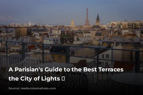 A Parisian's Guide to the Best Terraces in the City of Lights ✨