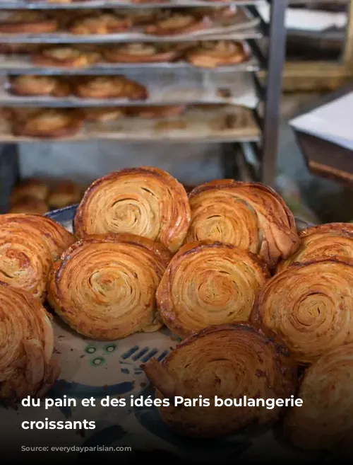 du pain et des idées Paris boulangerie for croissants 