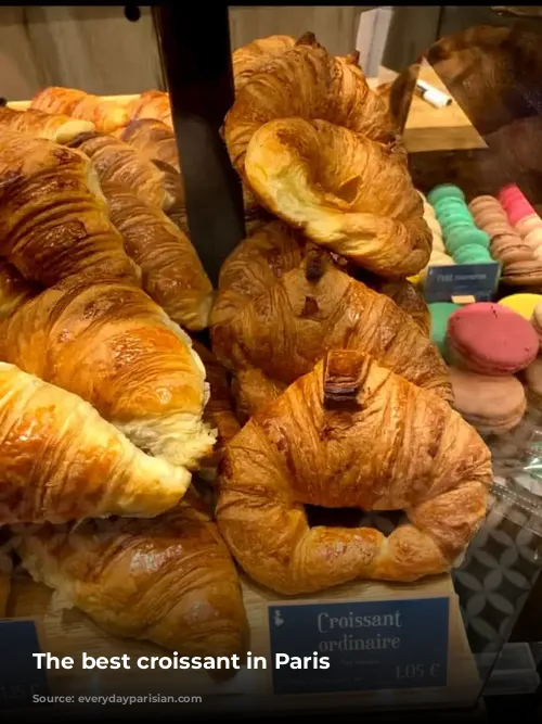 The best croissant in Paris 