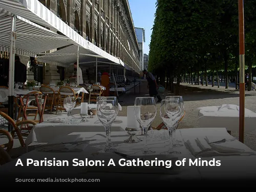 A Parisian Salon:  A Gathering of Minds