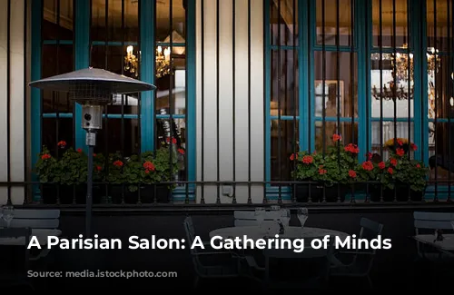 A Parisian Salon:  A Gathering of Minds