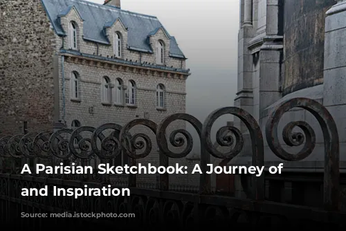 A Parisian Sketchbook:  A Journey of Colour and Inspiration