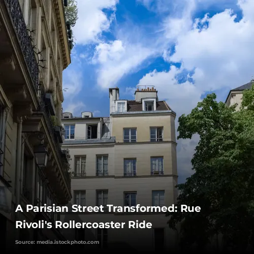 A Parisian Street Transformed: Rue de Rivoli's Rollercoaster Ride