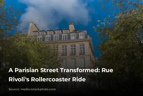 A Parisian Street Transformed: Rue de Rivoli's Rollercoaster Ride