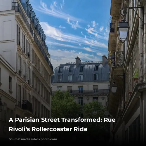 A Parisian Street Transformed: Rue de Rivoli's Rollercoaster Ride