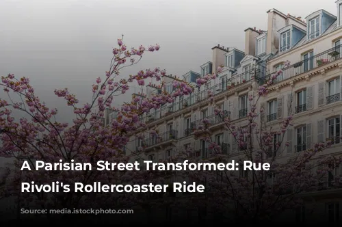 A Parisian Street Transformed: Rue de Rivoli's Rollercoaster Ride