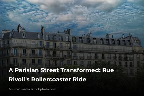 A Parisian Street Transformed: Rue de Rivoli's Rollercoaster Ride