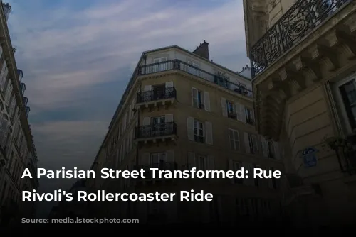 A Parisian Street Transformed: Rue de Rivoli's Rollercoaster Ride