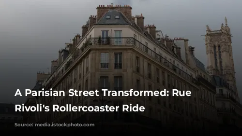 A Parisian Street Transformed: Rue de Rivoli's Rollercoaster Ride