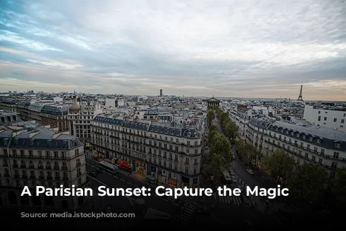 A Parisian Sunset: Capture the Magic Hour