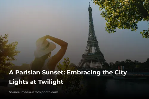 A Parisian Sunset: Embracing the City of Lights at Twilight